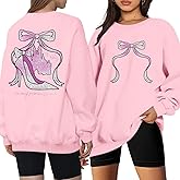 FASHGL Magical Kingdom Sweatshirt for Women Magic Shirt Family Vacation Sweater Cute Castle Graphic Long Sleeve Pullover Tops