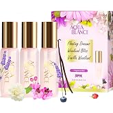 AQUA BLANCE Body Spray for Women 3 Pack, Vanilla Lavender Jasmine | Each 60ml/2.1 FlOz, Travel Size Body Fragrance Mist Gift Set