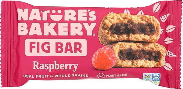 NATURES BAKERY BAR FIG WHOLE WHEAT RASPBERRY, 2...