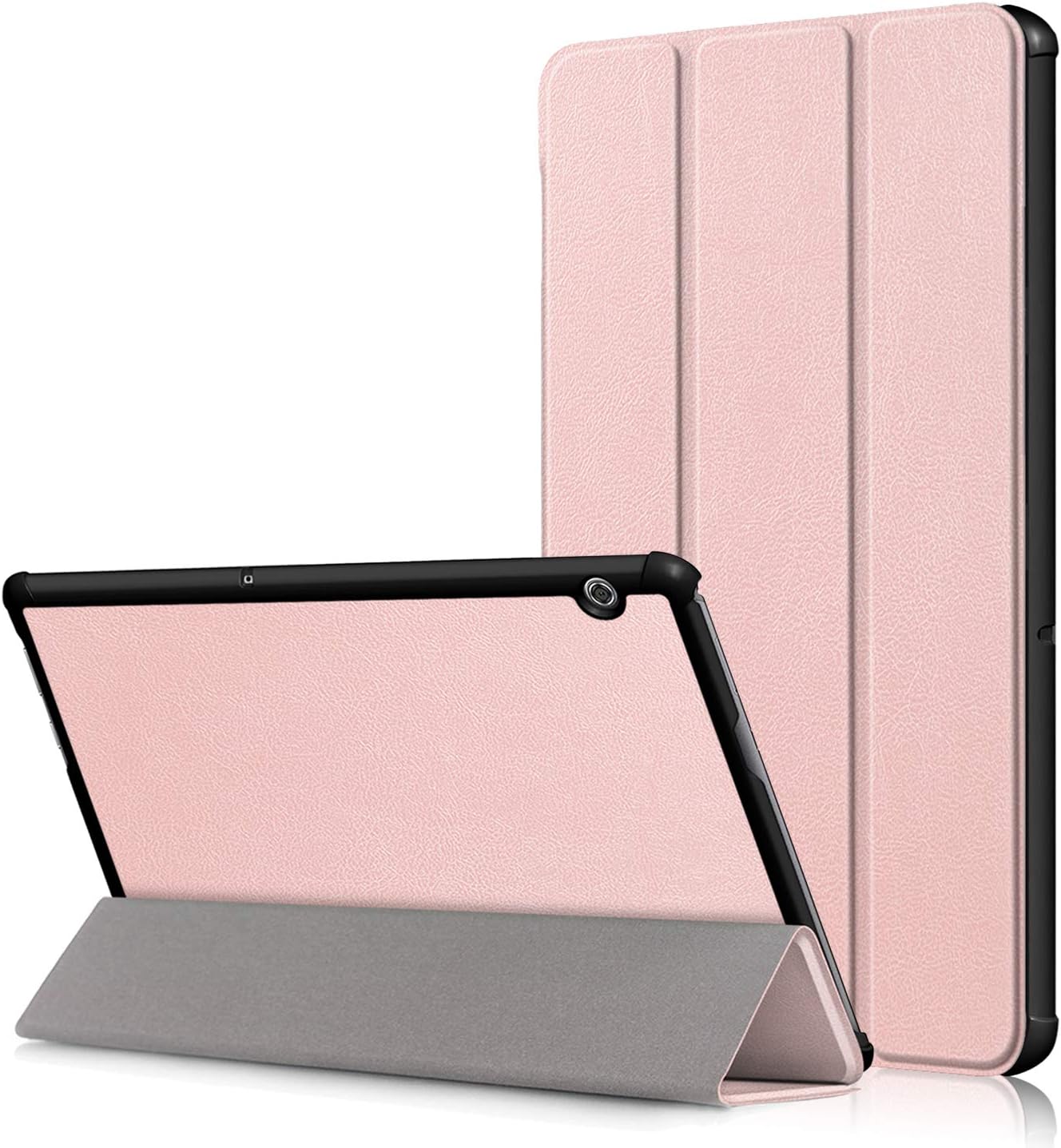 Acelive for Huawei T5 Case, Ultra Slim Smart Leather Case Cover with Stand Function for Huawei Mediapad T5 10 10.1 Inch Tablet 2018