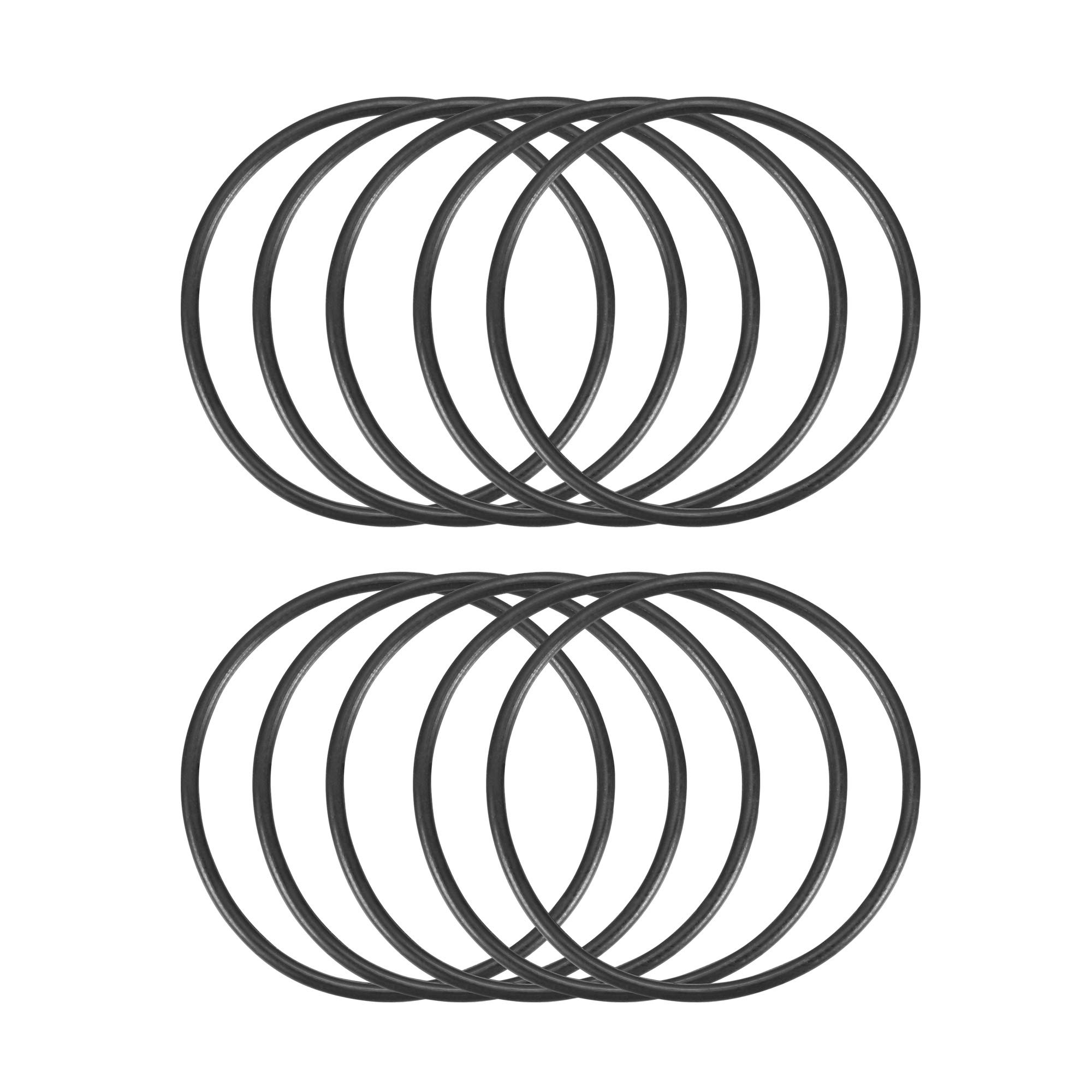 sourcing map Nitrile Rubber O-Rings 35mm OD 32mm ID 1.5mm Width, Metric Sealing Gasket, Pack of 1