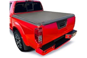 MaxMate Soft Tri-fold Truck Bed Tonneau Cover Compatible with 2005-2021 Nissan Frontier; 2009-2012 Suzuki Equator | 5' (59") Bed | TCN371028