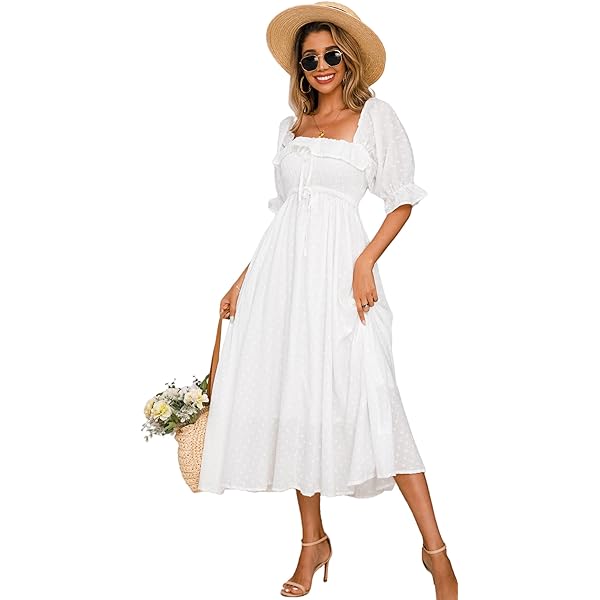 knee length dresses for ladies Daisy Dreams – Lavender Floral Midi Dress for Women