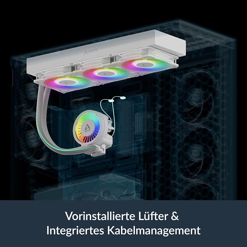 Liquid Freezer III Pro 360 A-RGB (weiß) - Wasserkühlung PC