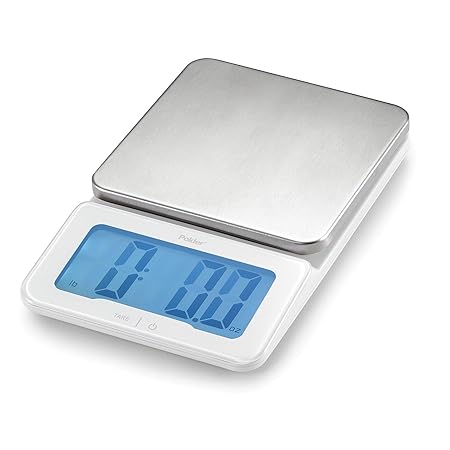 Polder Mini Jumbo Digital Scale White Amazon Co Uk Kitchen Home