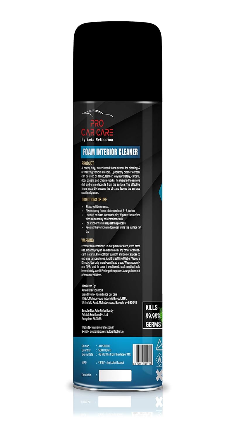 3m Auto Reflection Foam Interior Cleaner Ar 2 Amazon In Car