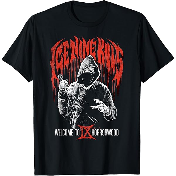 Amazon.com: Ice Nine Kills – Psychos Only T-Shirt : Clothing