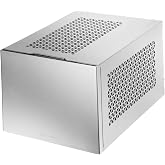 Silverstone Technology SUGO 15, SG15, Silver, Mini-ITX, Aluminum, Supports 3 Slot Full Length GPUs/ATX PSU / 240mm AIO, USB Type-C x 1, SST-SG15S