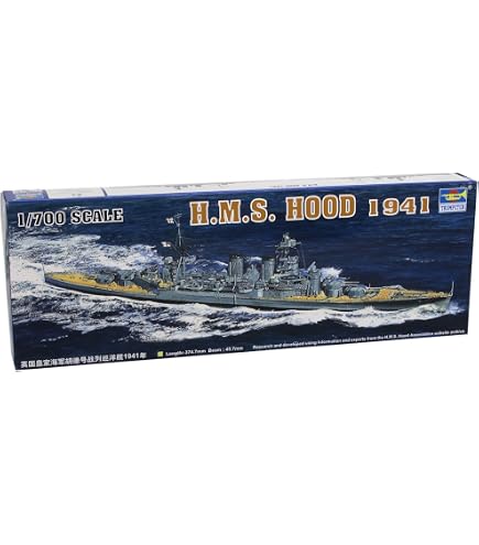 Maquette HMS Belfast 1942 1/700