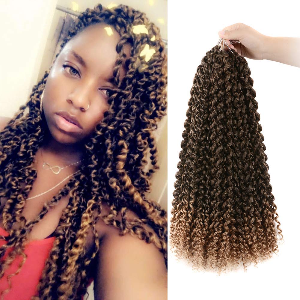 Amazon Com Afro Kinky Curly Twist Hair Ombre Braiding Marlybob