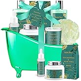 Amazon.com: Green Tea Zen Calming Tea, Bath and Body Gift Basket Spa ...