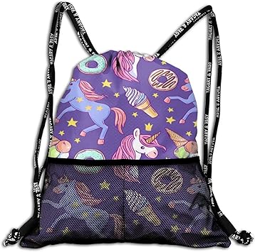 unicorn string bag