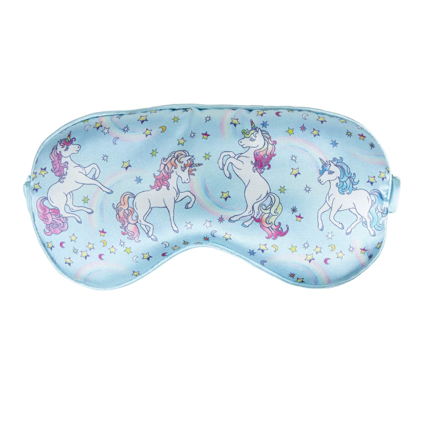 Bodylife Sleep Mask Eye Mask Faux Silk Unicorn For Travel Or Sleep