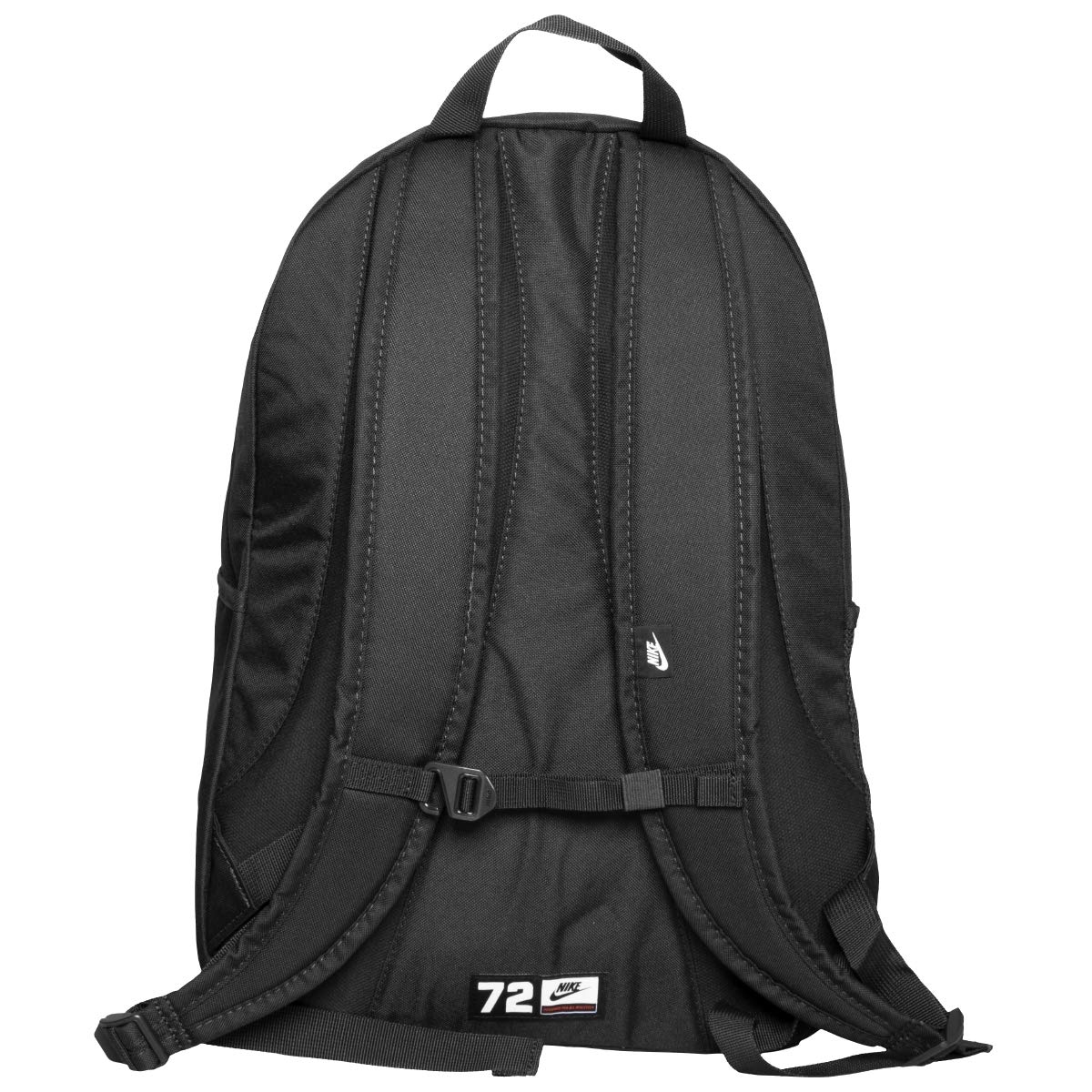 Nike Hayward 2.0 Backpack, for Women and Men with Polyester Shell & Adjustable Straps, Black/Black/White
