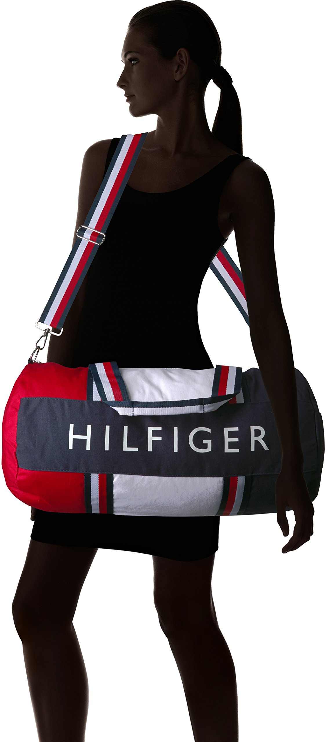 tommy hilfiger duffle bag tommy patriot colorblock