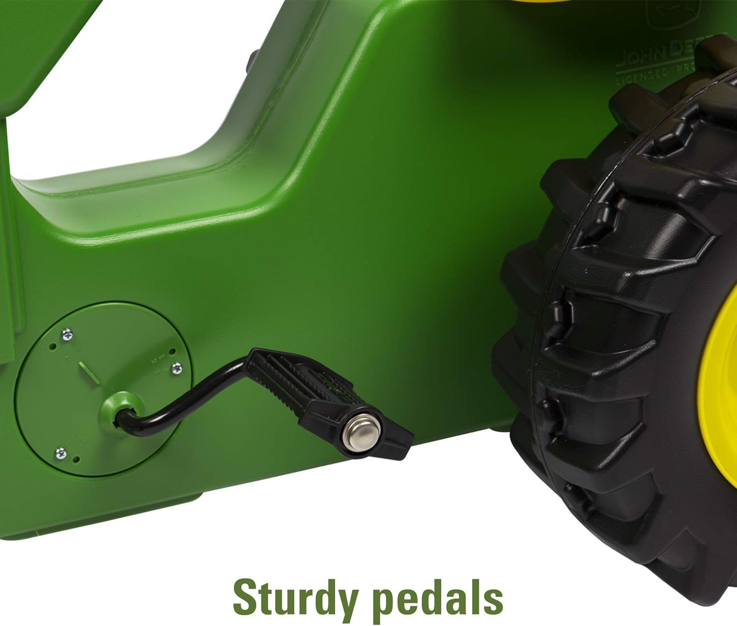 john deere plastic pedal tractor