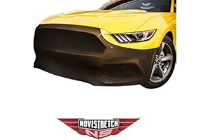 MIDWEST CORVETTE Mustang NoviStretch Front Bra High Tech Stretch Mask Fits: All 6th Gen 2015 Thru 2023 Later Mustangs