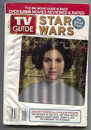 Tv Guide May 1 2005 Star Wars Lenticular Cover Tampa Edition At