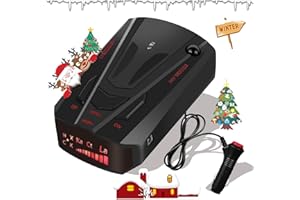 YOCVIKEY Driving Aids, 360 Degree Automatic Car Monitoring, Real Time Vehicle Speed Alert System, Voice Alert for Speed, Directional Alerts, Colour Icon Display