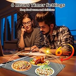 Newise Upgrade Graphene Warming Mat for Food, Rapid