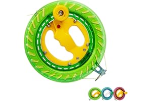 Christen Sunny Kite String Reel, Kite String Spool for Kids & Adults,Grip Wheel with Flying Line String Flying Tools with Lock