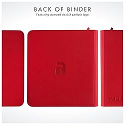 Vault X 12 Pocket Trading Card Zip Binder - 480