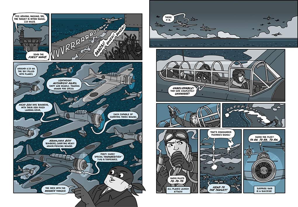 Raid of No Return (Nathan Hale's Hazardous Tales #7): A World War II Tale of the Doolittle Raid Raid of No Return (Nathan Hale's Hazardous Tales #7): A World War II Tale of the Doolittle Raid Raid of No Return (Nathan Hale's Hazardous Tales #7): A World War II Tale of the Doolittle Raid Hardcover Kindle