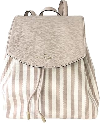 kate spade striped backpack