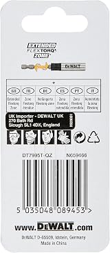 DEWALT DT7995TQZ 25 mm PH3 IR Torsion Bits Pack of 5 view 3