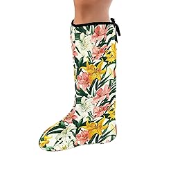 LedBack Floral Cast Covers for Leg Cast Cover Sock