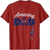 Marvel Spider-Man Father's Day Amazing Dad Retro T-Shirt