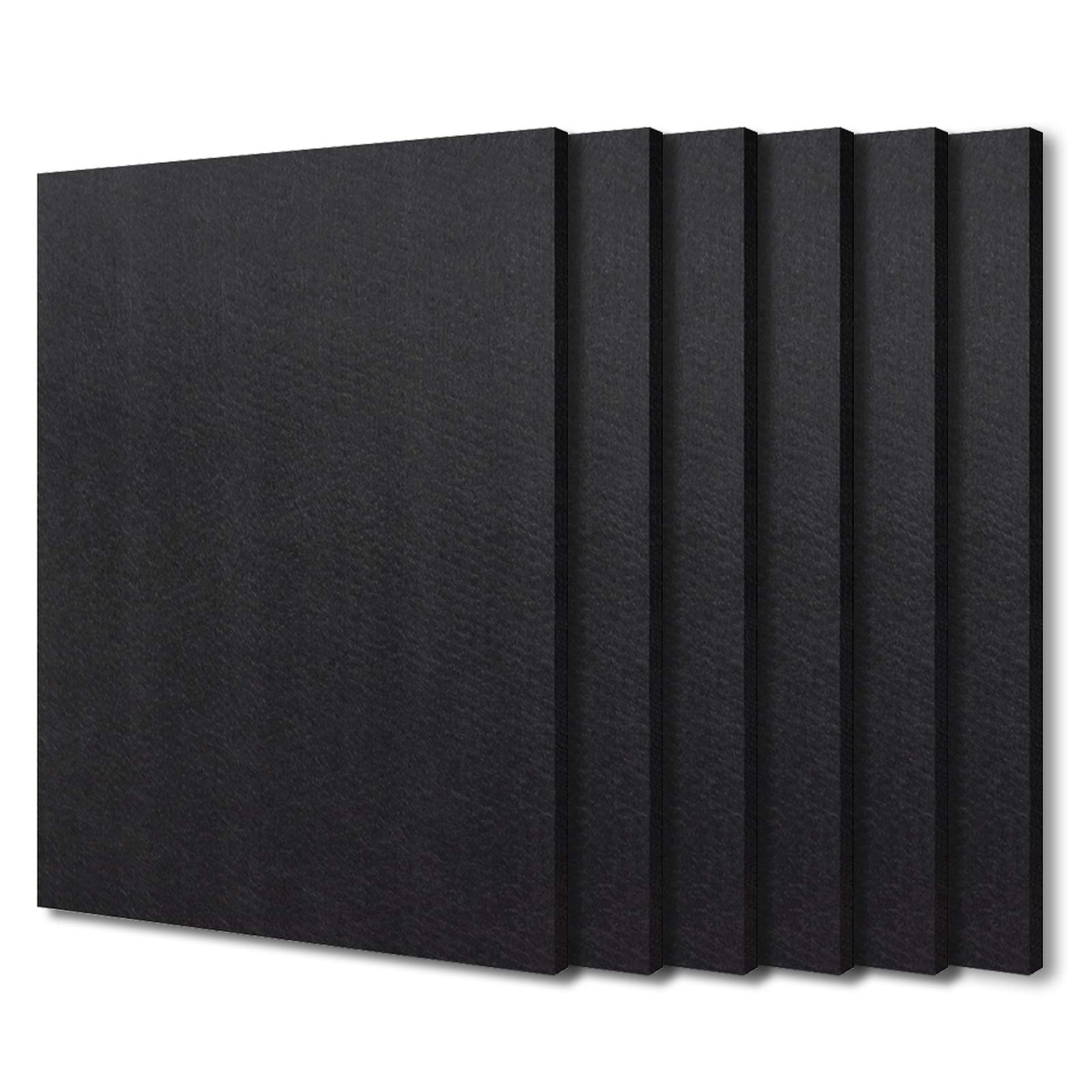 BXI Sound Absorber 16 X 12 X 3/8 Inches 6 Pack High Density Acoustic
