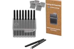 CLARITY AUDIOLOGY Phonak Wax Guards – 48 Wax Guards Phonak 098-0282 8 pu - Hearing Aid Filters Wax Guard for Phonak, Widex, Unitron, and Resound RIE – Phonak Hearing Aid Accessories