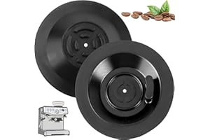 BOGDA Fit for Bre-Ville Cleaning Disc 54mm and Cleaning Tablets, Compatible with Bre-Ville Espresso Machine Bar-Ista Pro, Espresso Machine Cleaning Tablets Accessories, 11.2 Rubber Disk, 2 Packs