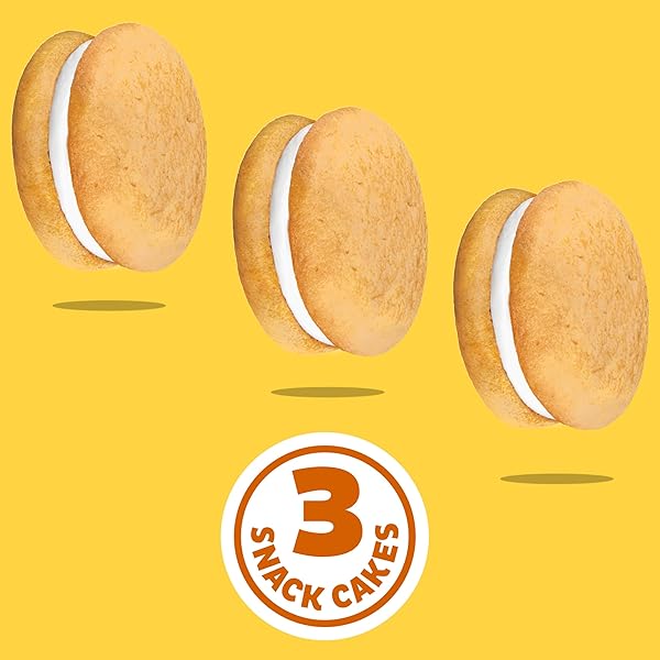 OREO GOLDEN CAKESTERS SOFT SNACK CAKES, 8-3.03 OZ SNACK PACKS