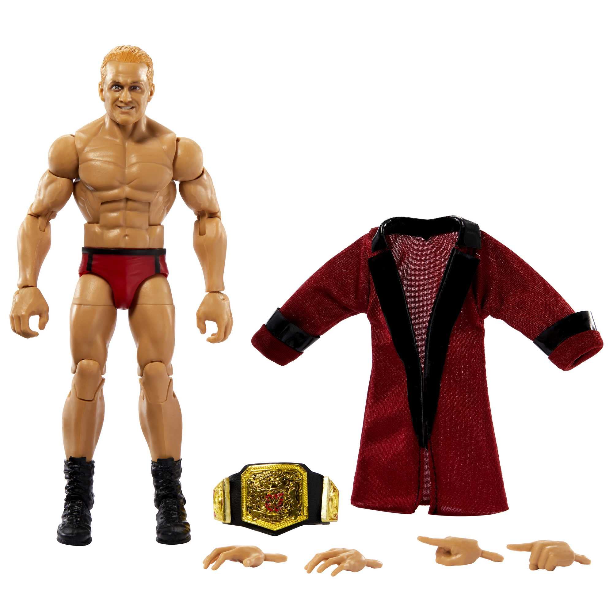WWE Ilja Dragonov Elite Collection Action Figure, 6-inch Posable Collectible Gift for WWE Fans Ages 8 Years Old & Up​