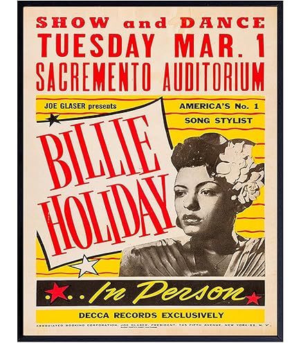 額装品/タウン ホール ニューヨーク1946/ビリーホリデー/アートポスター 額装品/タウン ホール ニューヨーク1946/ビリーホリデー/アート