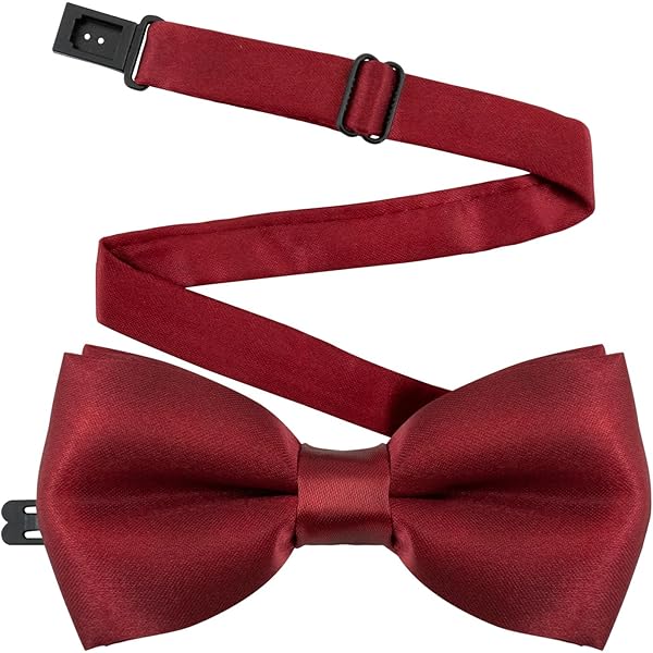 putting on a pre tied bow tie