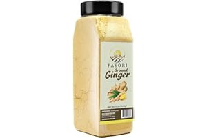 Fasori Ground Ginger Powder 12 oz (340 g) – Premium Fine Ginger Root, Fresh & Aromatic, Perfect for Cooking, Baking, Smoothies & Tea