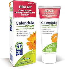 Boiron Calendula Cream for First Aid, Minor Burns, Cuts, Scrapes, Insect Bits and Sunburn - 2.5 oz