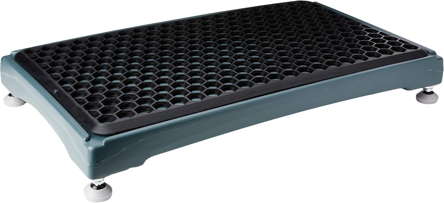 NRS Healthcare Mobility Care Outdoor Plastic Half Step 11 cm (4.5 inch), Green