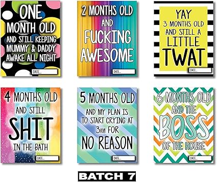 Télécharger gratuitement Images Fete De Naissance Bebe Voeux Carte Pack Multiple Milestone Cartes actualisé salutations