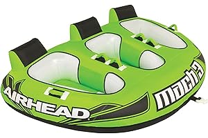 Airhead Mach | Towable Tube for Boating - 1, 2, and 3 Rider Sizes