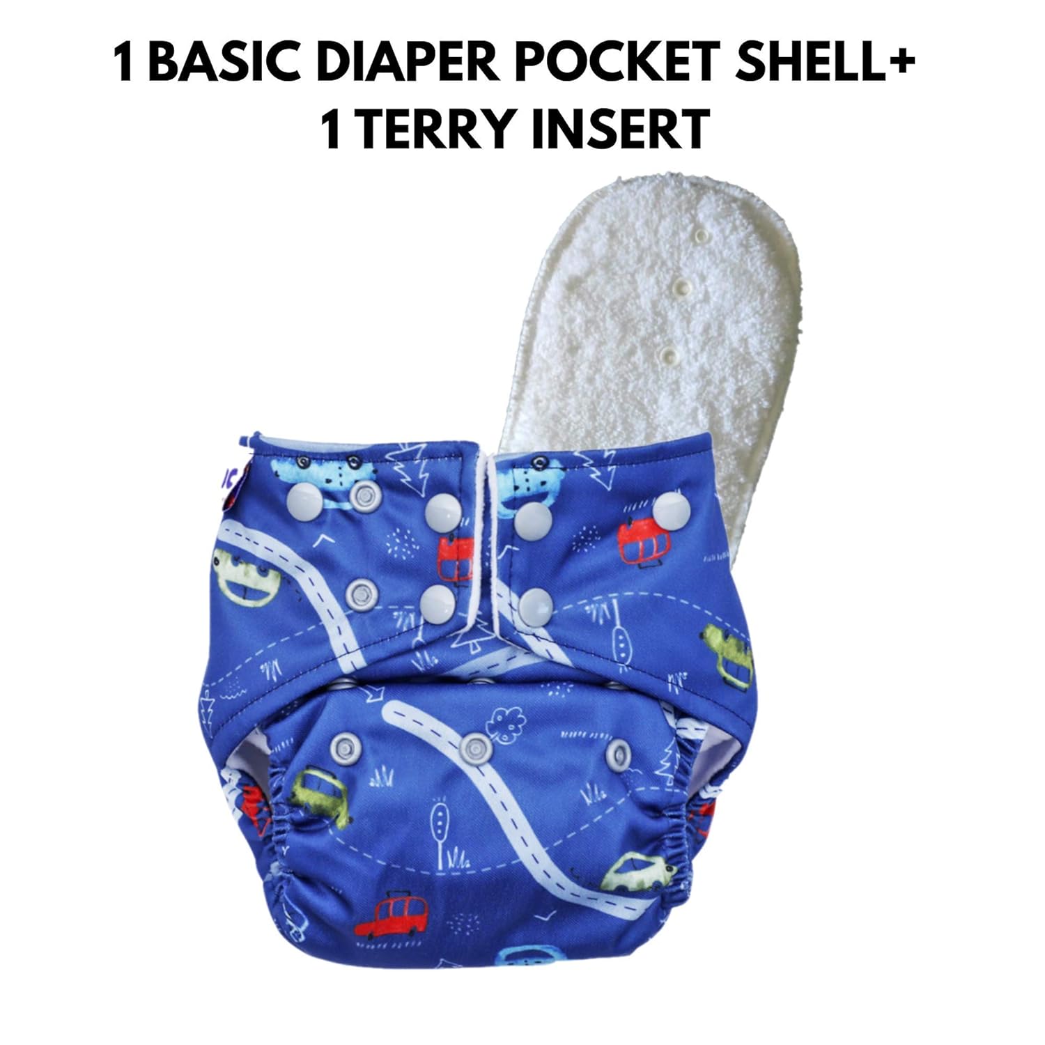 Buy superbottoms Soft Fleece Lined Pocket Diaper with 1 Wetfree Insert