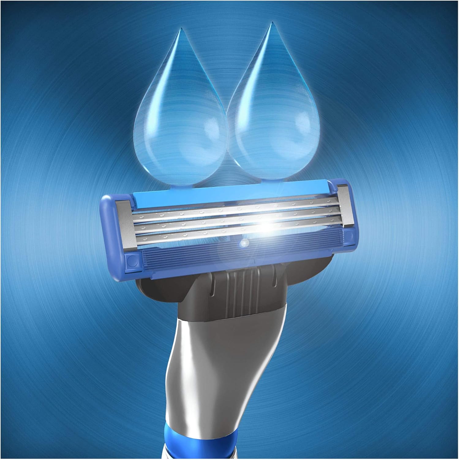 Gillette Mach3 Turbo Men's Razor + 1 Razor Blade Refill, 3D Motion To Fit The Contours Of One's Face - Image 4