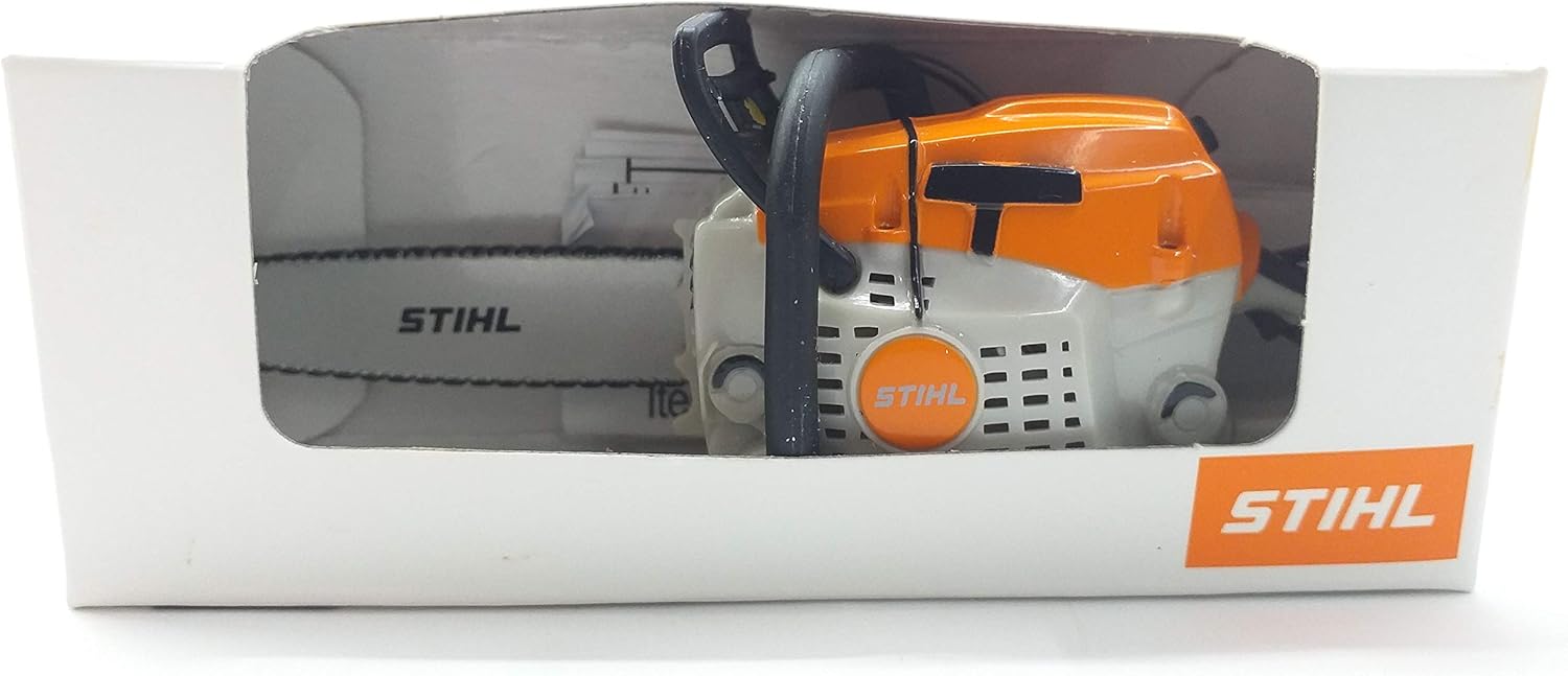 Stihl Battery Operated Chainsaw Keyring - With Sounds: Garden & Outdoor