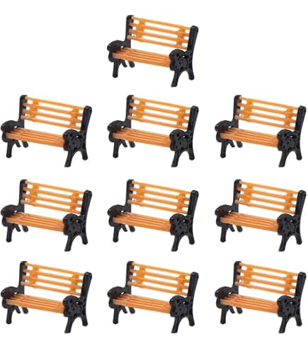 Outland Models N Scale Railway Picnic Table Set – 1:160 Resin Unassembled Kit