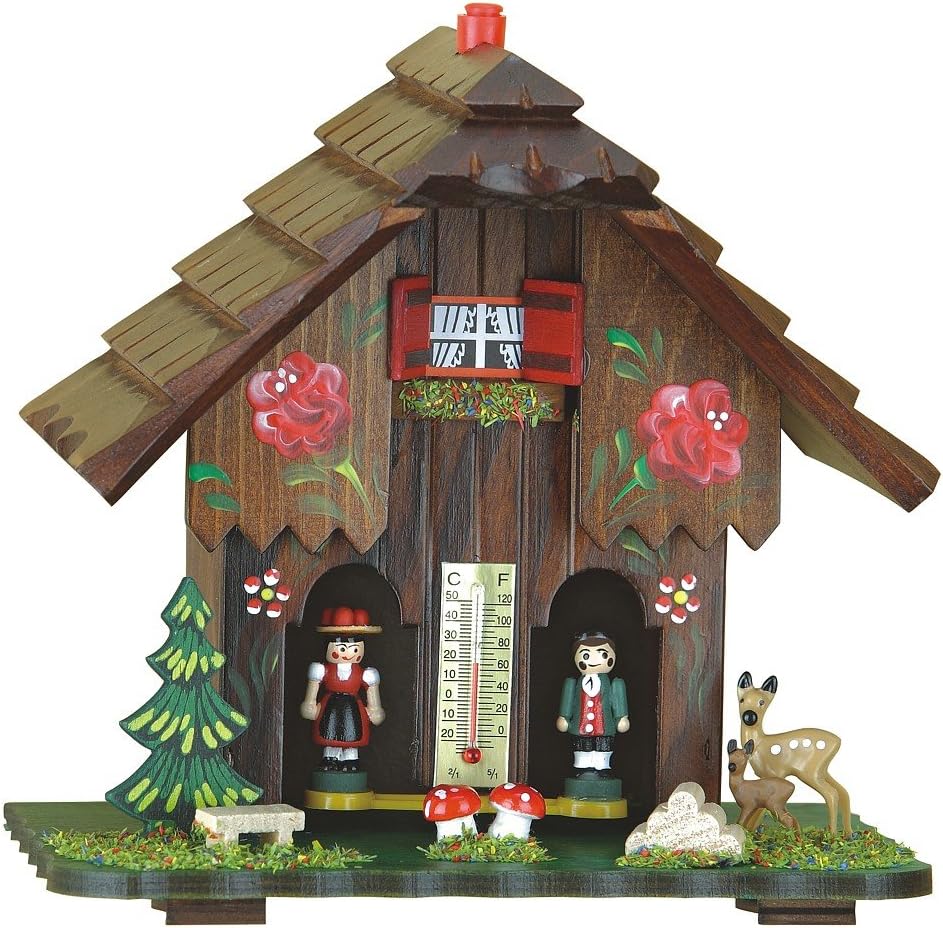 Trenkle Exclusive German Black Forest Weather House TU 811 : Garden & Outdoor