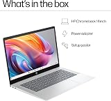 HP Chromebook 14 N100 4GB RAM 128GB SSD 14" HD Chrome OS Glacier Silver view 8