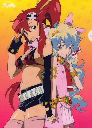 Amazon グレンラガン クリアファイル ヨーコ ニア アニメ 萌えグッズ 通販